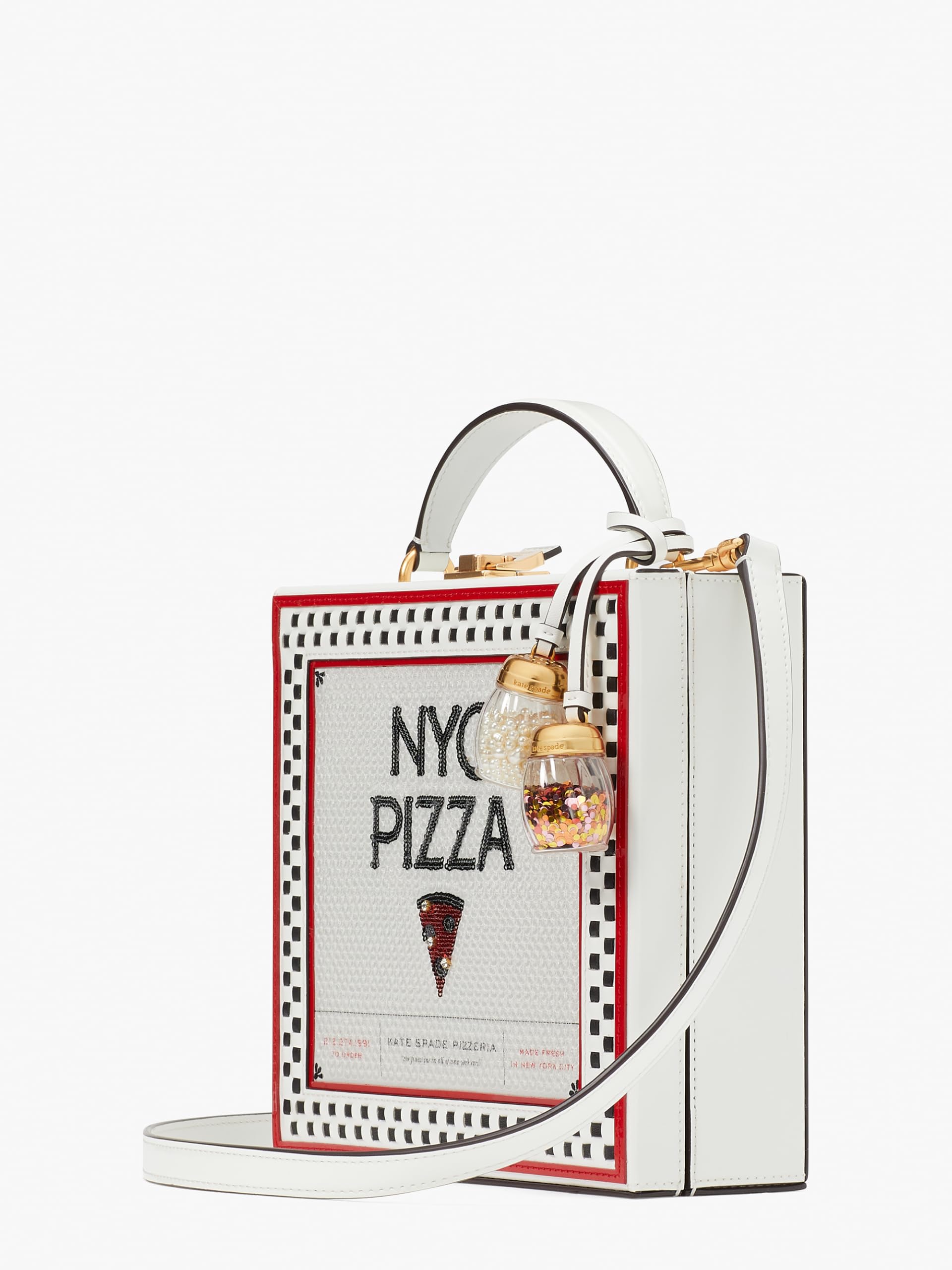 Kate Spade New York Slice Printed Spazzolato Leather 3-D